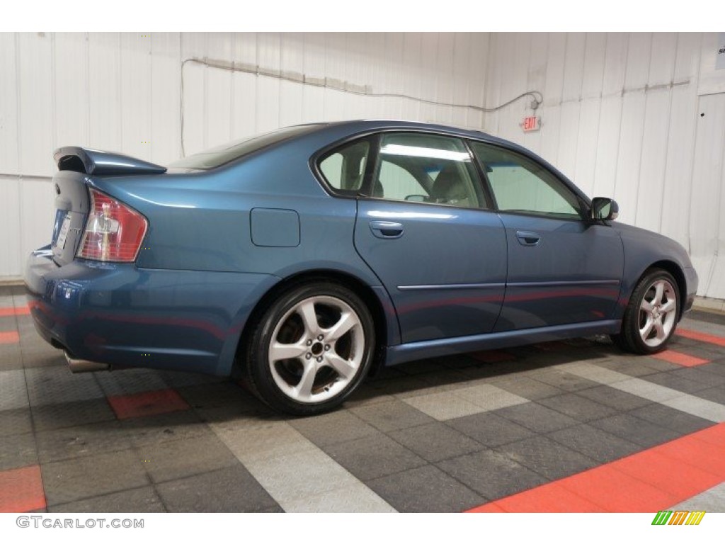 Atlantic Blue Pearl 2005 Subaru Legacy 2.5 GT Limited Sedan Exterior Photo #107683243