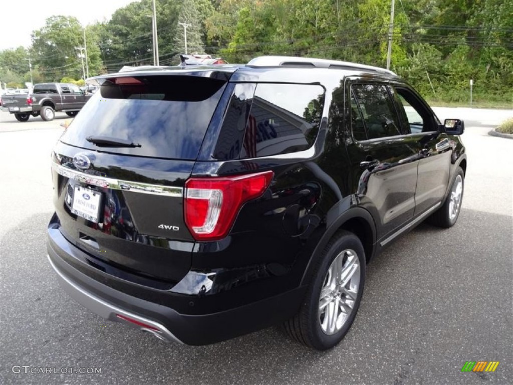 2016 Explorer XLT 4WD - Shadow Black / Ebony Black photo #7