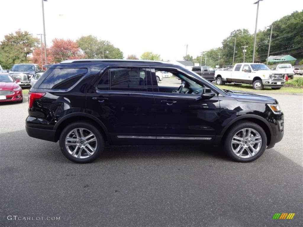 2016 Explorer XLT 4WD - Shadow Black / Ebony Black photo #8