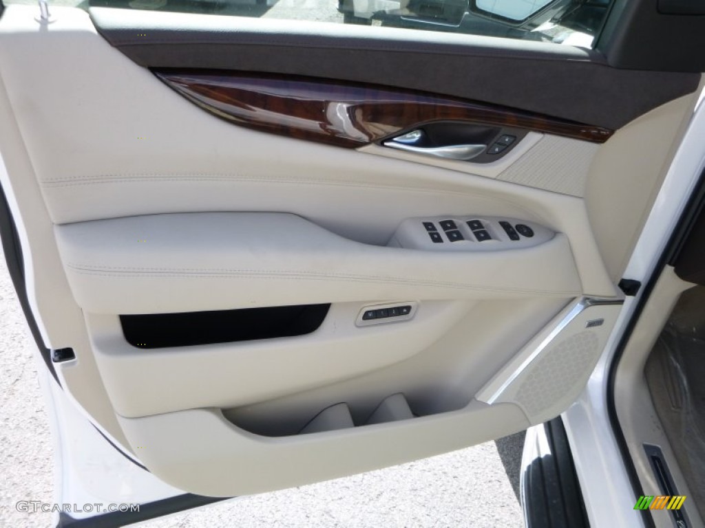 2016 Cadillac Escalade Premium 4WD Tuscan Brown Door Panel Photo #107688502