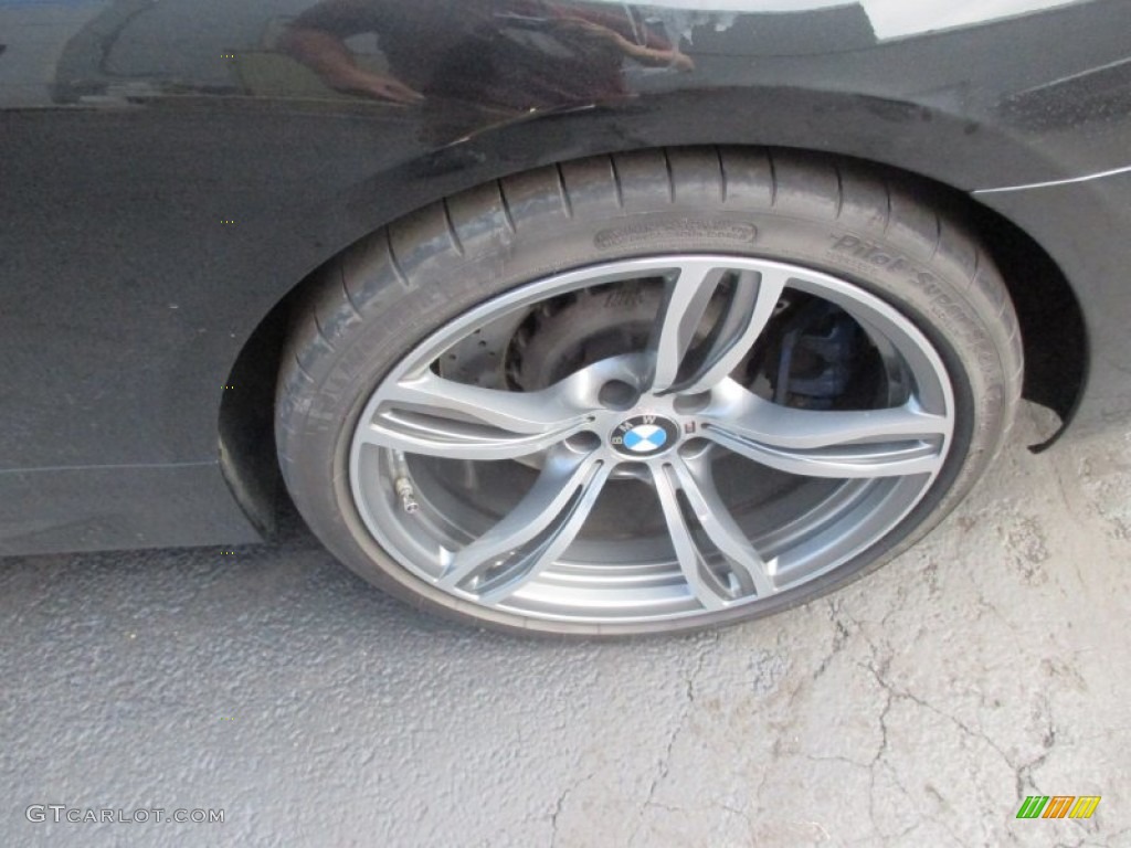 2013 M6 Coupe - Black Sapphire Metallic / Silverstone II photo #3