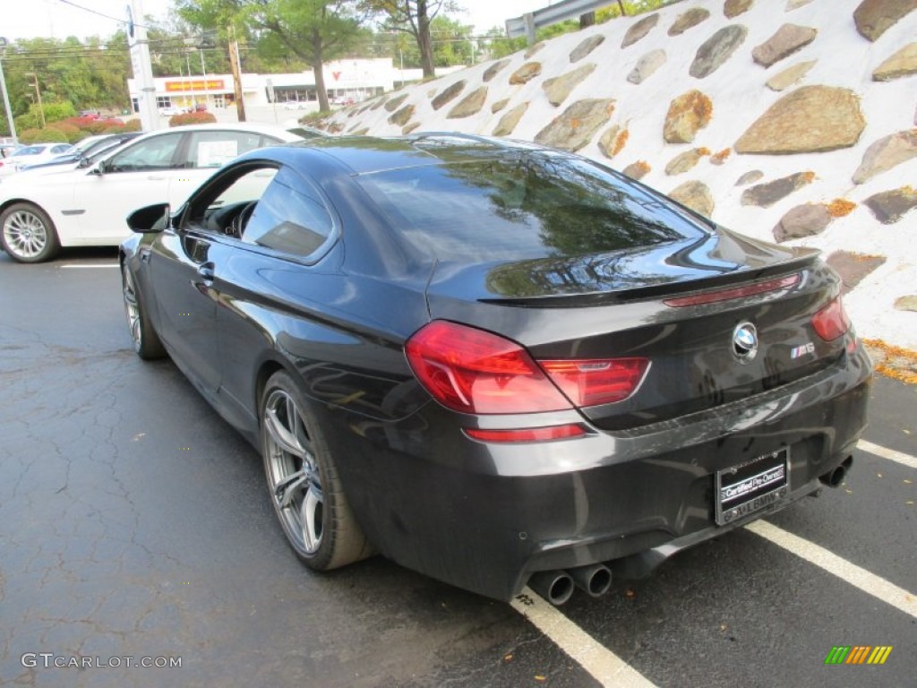 2013 M6 Coupe - Black Sapphire Metallic / Silverstone II photo #4