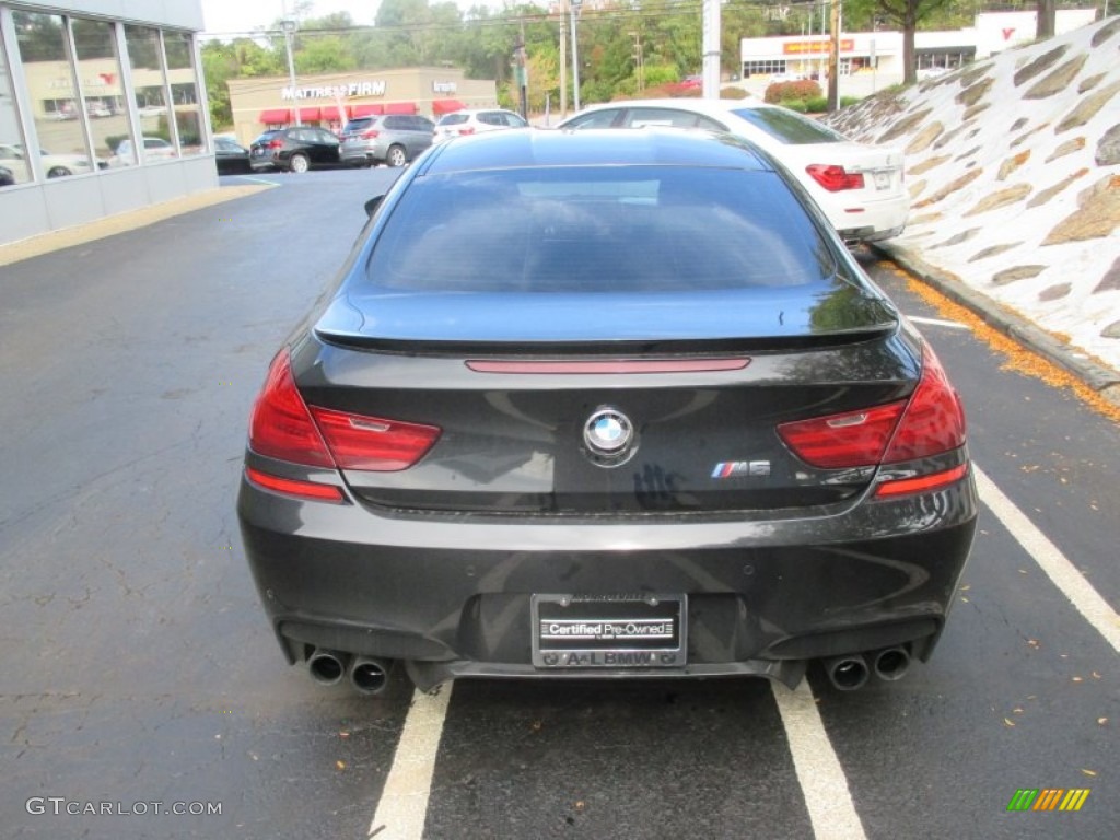 2013 M6 Coupe - Black Sapphire Metallic / Silverstone II photo #5
