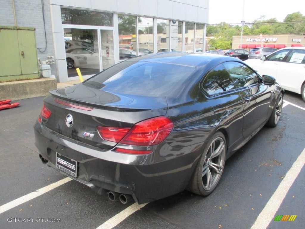 2013 M6 Coupe - Black Sapphire Metallic / Silverstone II photo #6