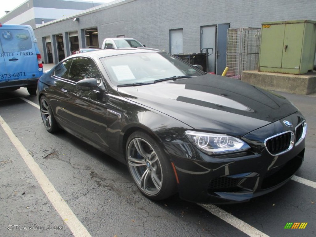 2013 M6 Coupe - Black Sapphire Metallic / Silverstone II photo #7