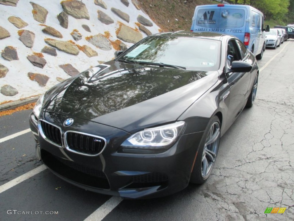 2013 M6 Coupe - Black Sapphire Metallic / Silverstone II photo #9