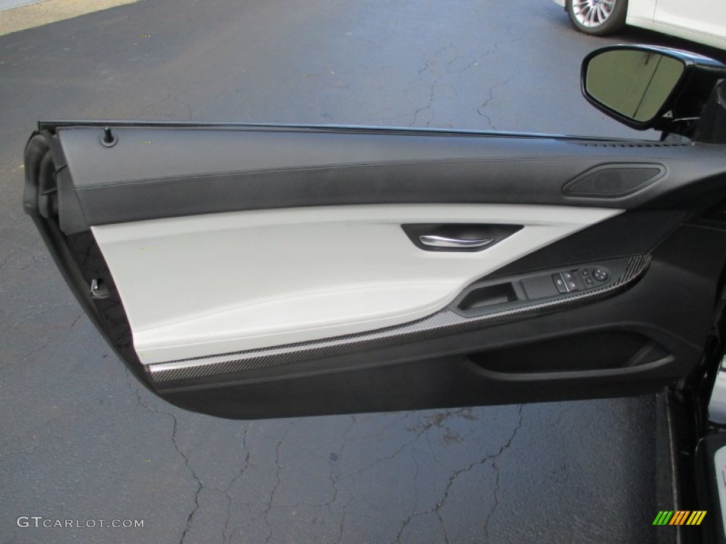 2013 M6 Coupe - Black Sapphire Metallic / Silverstone II photo #10