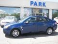 2008 Vista Blue Metallic Ford Focus SE Sedan  photo #19