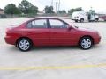 2006 Electric Red Hyundai Elantra GLS Sedan  photo #2