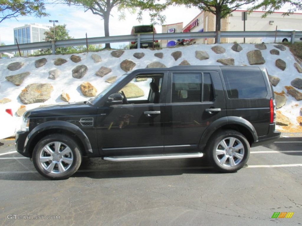 Santorini Black Metallic 2016 Land Rover LR4 HSE Exterior Photo #107690938
