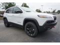 Bright White 2016 Jeep Cherokee Trailhawk 4x4 Exterior