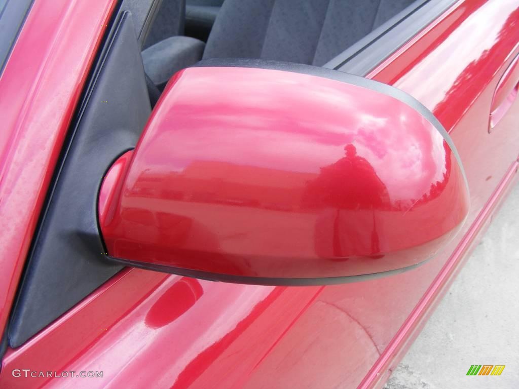 2006 Elantra GLS Sedan - Electric Red / Gray photo #12