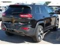 2016 Brilliant Black Crystal Pearl Jeep Cherokee Trailhawk 4x4  photo #2