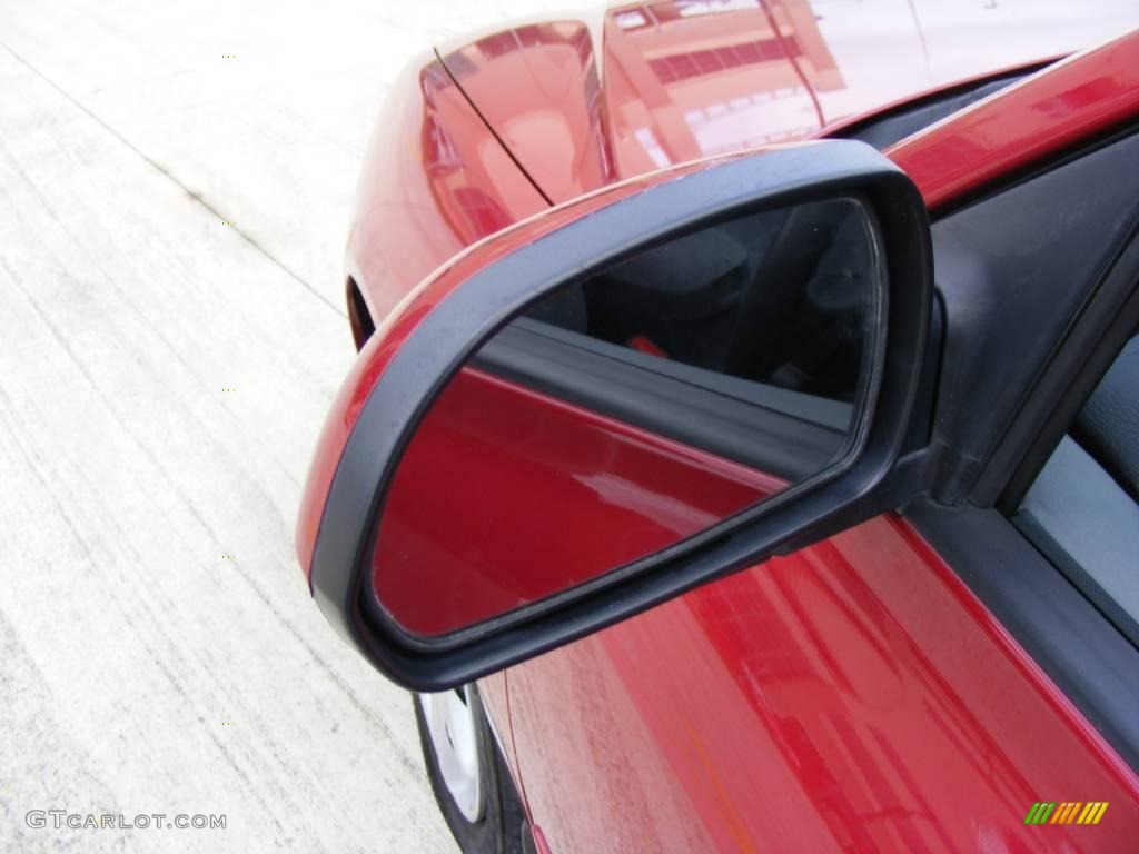 2006 Elantra GLS Sedan - Electric Red / Gray photo #13