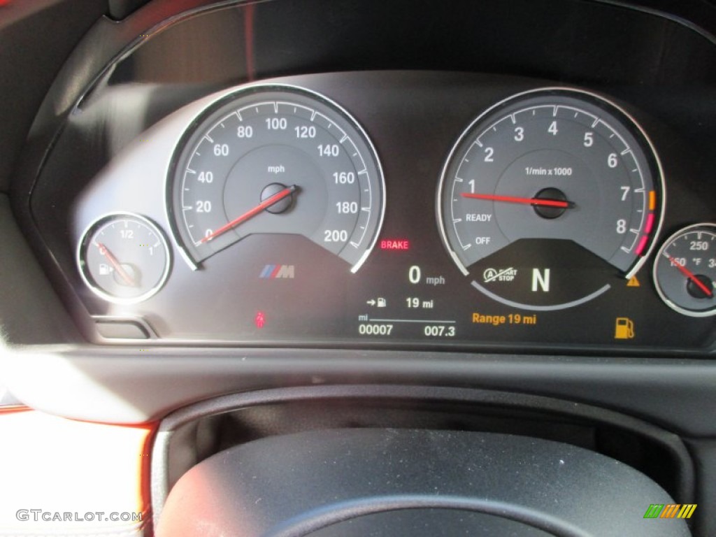 2016 BMW M4 Coupe Gauges Photo #107693229