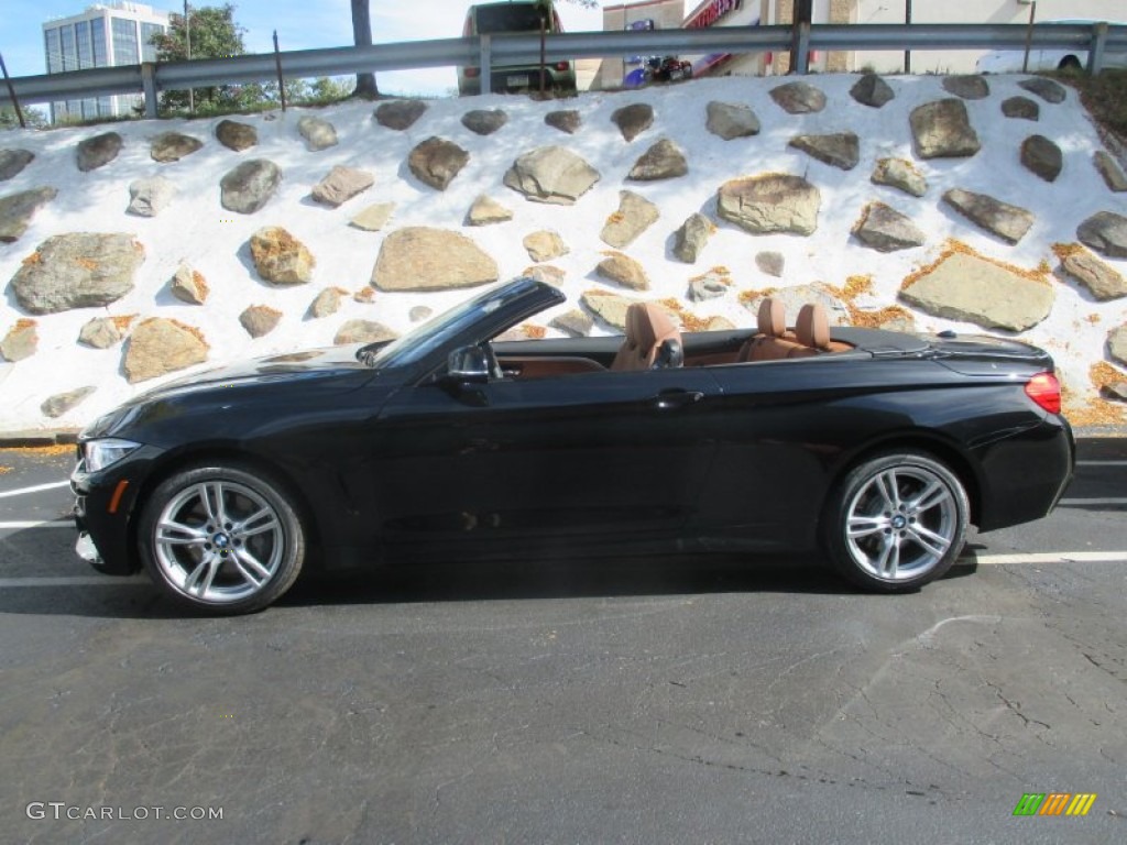 Jet Black 2016 BMW 4 Series 435i xDrive Convertible Exterior Photo #107693730