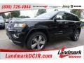 2015 Brilliant Black Crystal Pearl Jeep Grand Cherokee Limited 4x4  photo #1