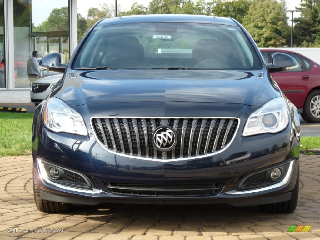 Dark Sapphire Blue Metallic 2016 Buick Regal Premium II Group AWD Exterior Photo #107693853