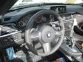 2016 BMW 4 Series Saddle Brown Interior Steering Wheel Photo