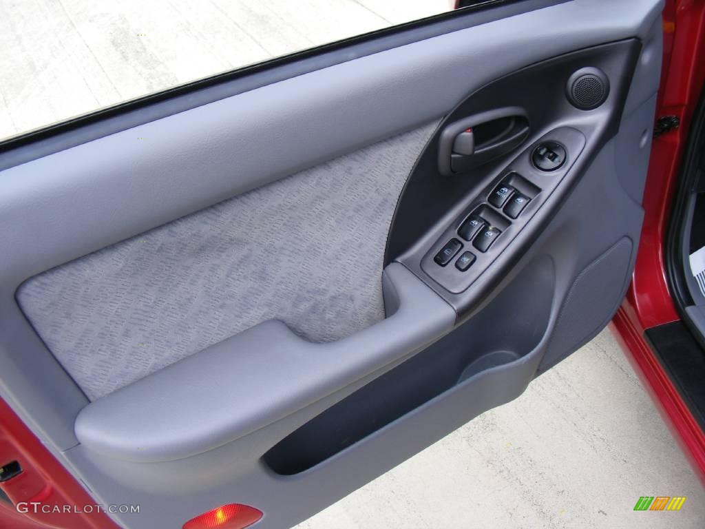 2006 Elantra GLS Sedan - Electric Red / Gray photo #28