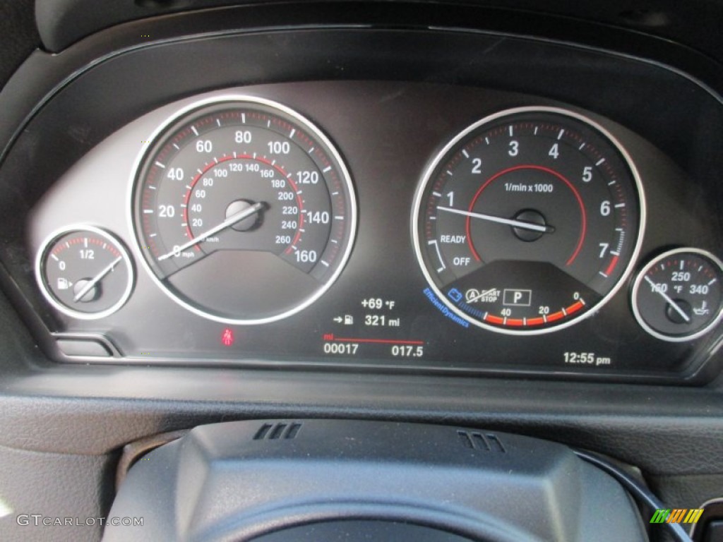 2016 BMW 4 Series 435i xDrive Convertible Gauges Photo #107694138