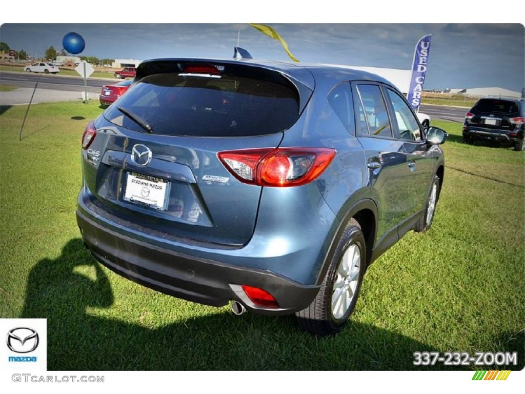 2015 CX-5 Touring - Blue Reflex mica / Black photo #7