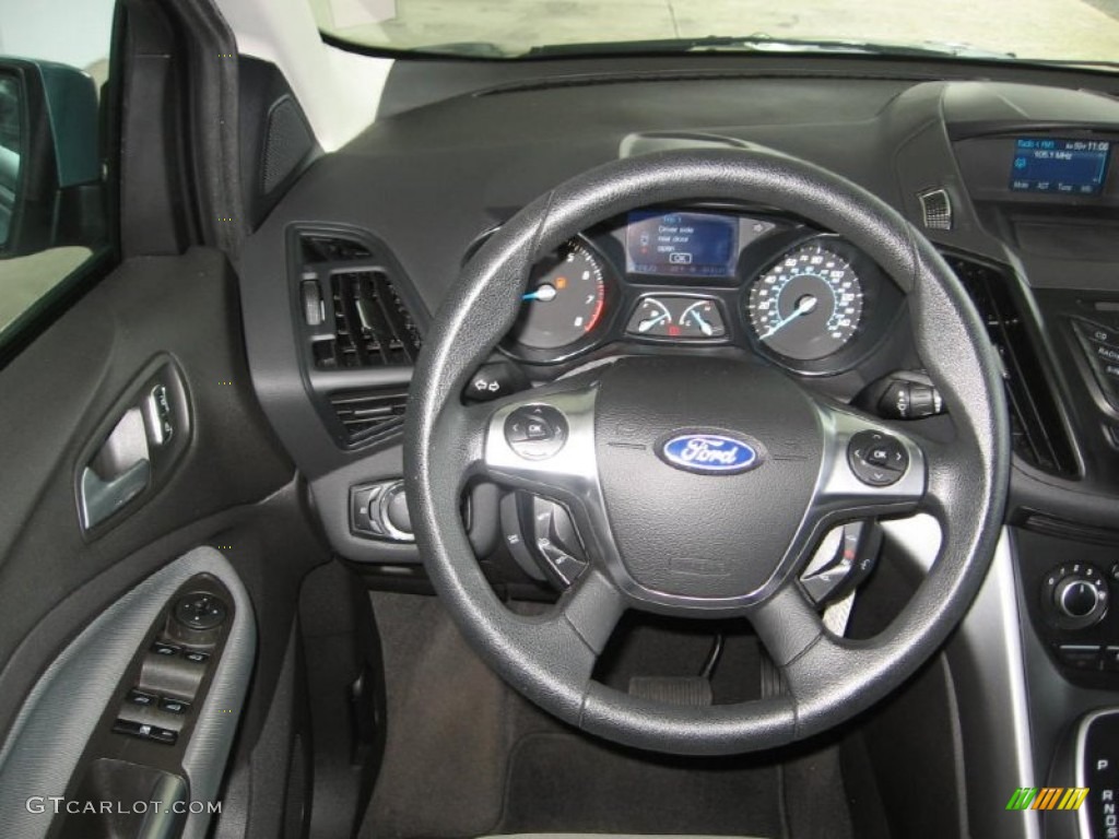 2013 Escape SE 2.0L EcoBoost 4WD - Frosted Glass Metallic / Charcoal Black photo #4