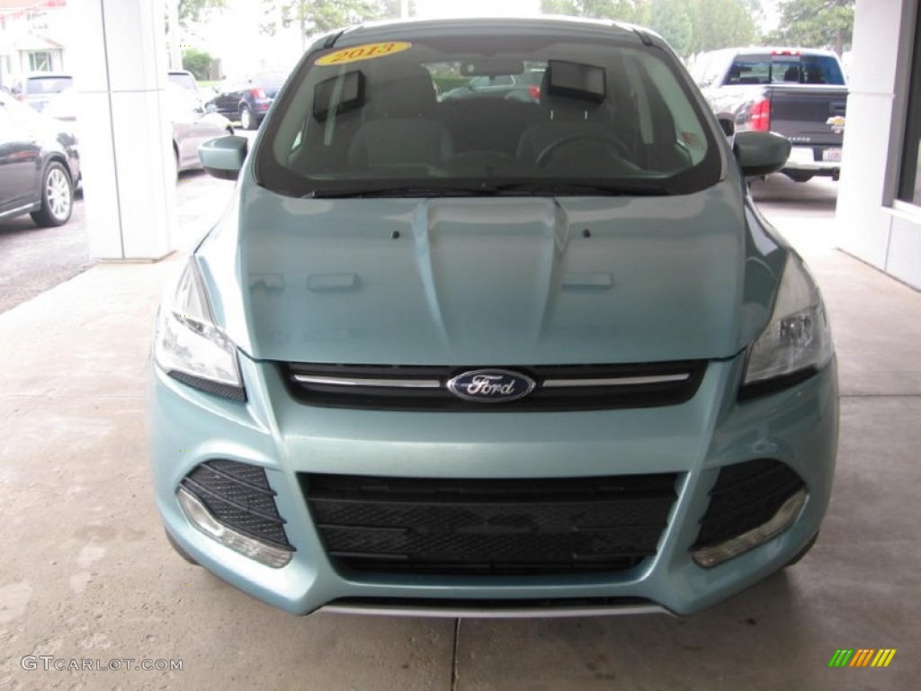 2013 Escape SE 2.0L EcoBoost 4WD - Frosted Glass Metallic / Charcoal Black photo #23