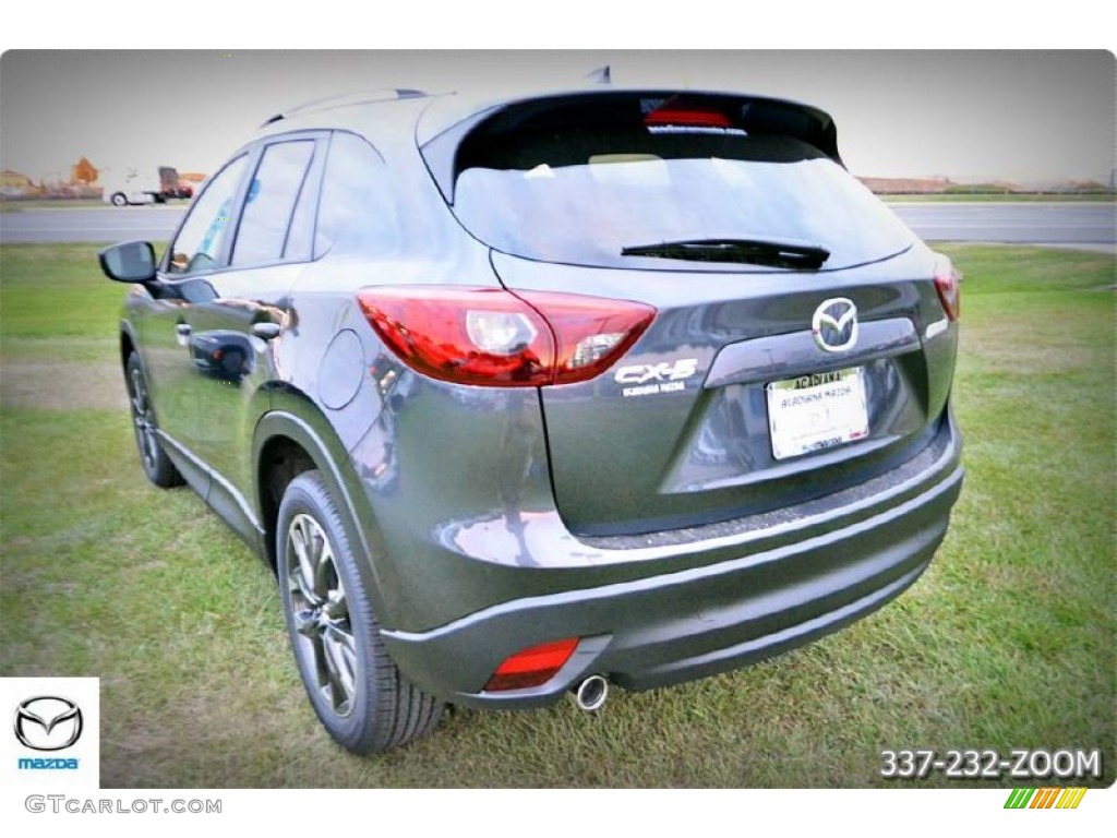 2016 CX-5 Grand Touring - Meteor Gray Mica / Black photo #3