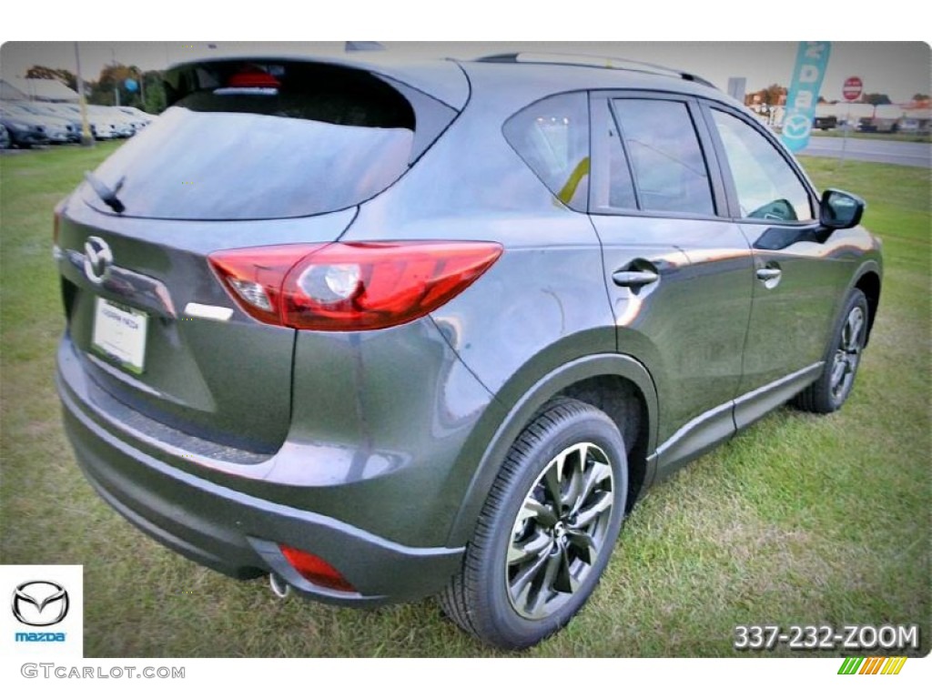 2016 CX-5 Grand Touring - Meteor Gray Mica / Black photo #4