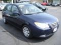 2007 Regatta Blue Hyundai Elantra GLS Sedan  photo #3