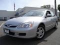 2007 Alabaster Silver Metallic Honda Accord SE Sedan  photo #1
