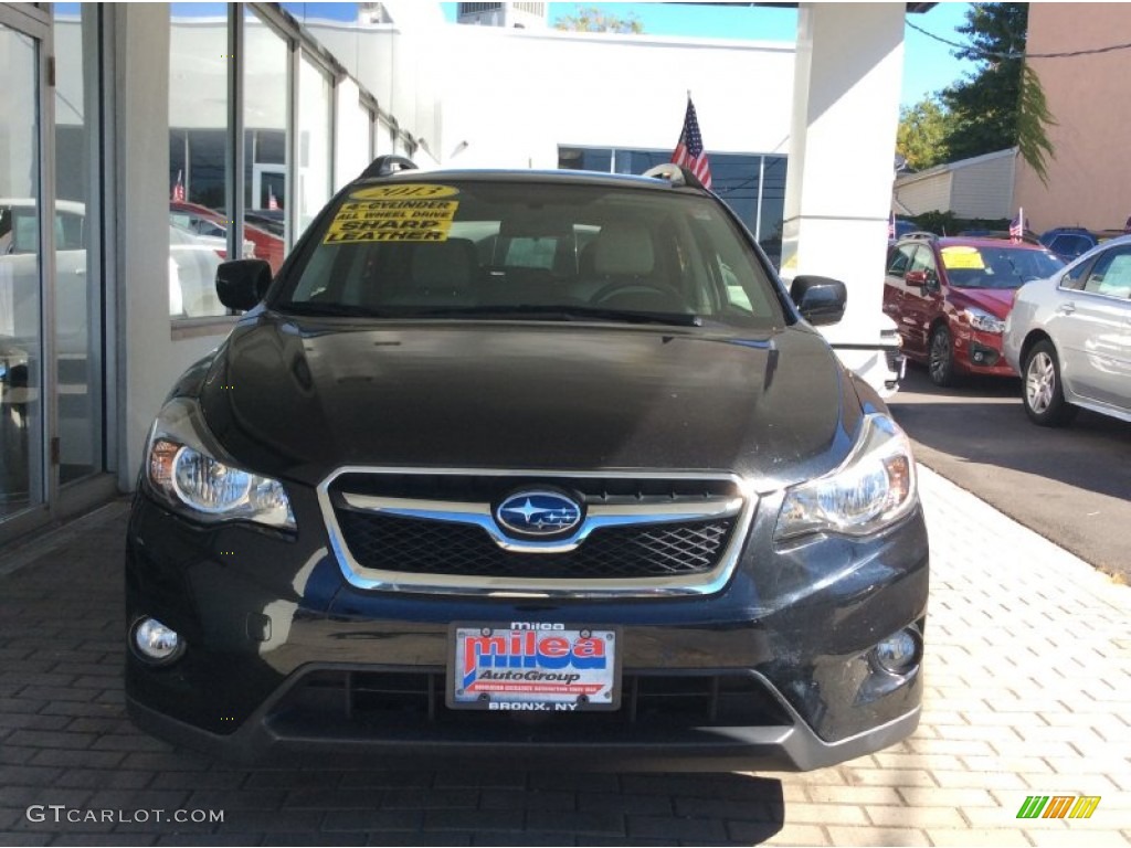 2013 XV Crosstrek 2.0 Limited - Crystal Black Silica / Ivory photo #2