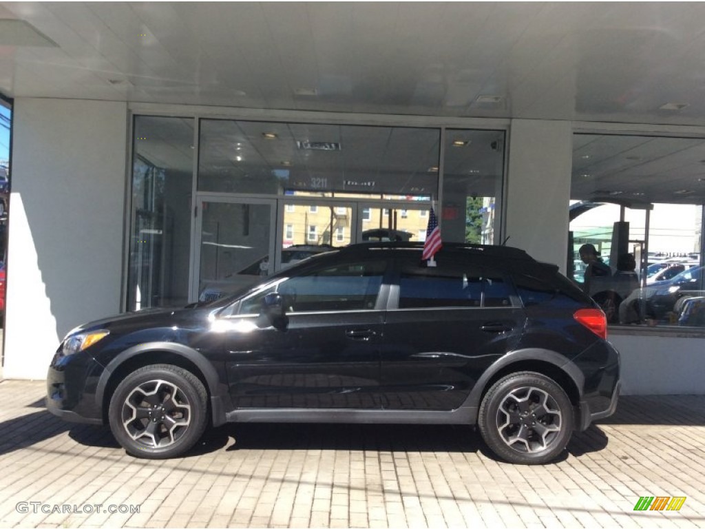 2013 XV Crosstrek 2.0 Limited - Crystal Black Silica / Ivory photo #3