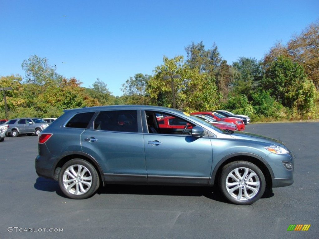 Dolphin Gray Mica 2012 Mazda CX-9 Grand Touring AWD Exterior Photo #107701536