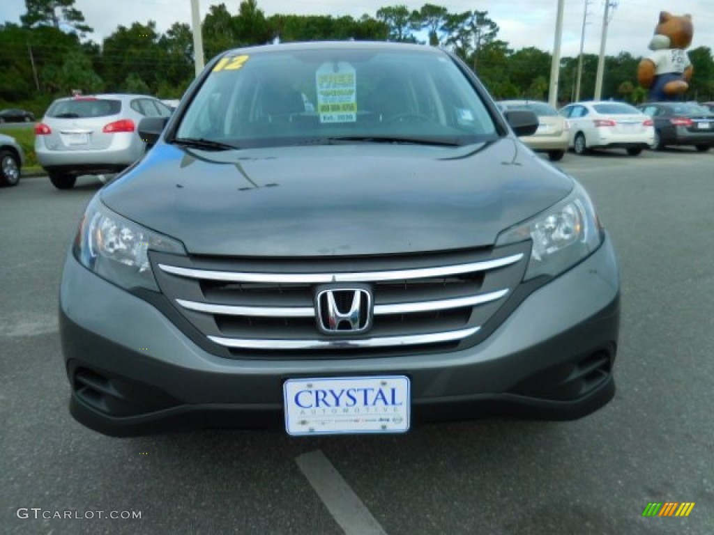 2012 CR-V LX - Polished Metal Metallic / Gray photo #14