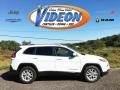 2016 Bright White Jeep Cherokee Latitude 4x4  photo #1