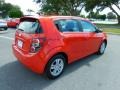 Inferno Orange Metallic - Sonic LT Hatch Photo No. 9