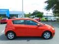 Inferno Orange Metallic - Sonic LT Hatch Photo No. 10