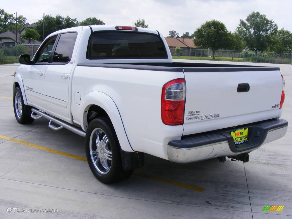 2006 Tundra SR5 Double Cab - Natural White / Taupe photo #5