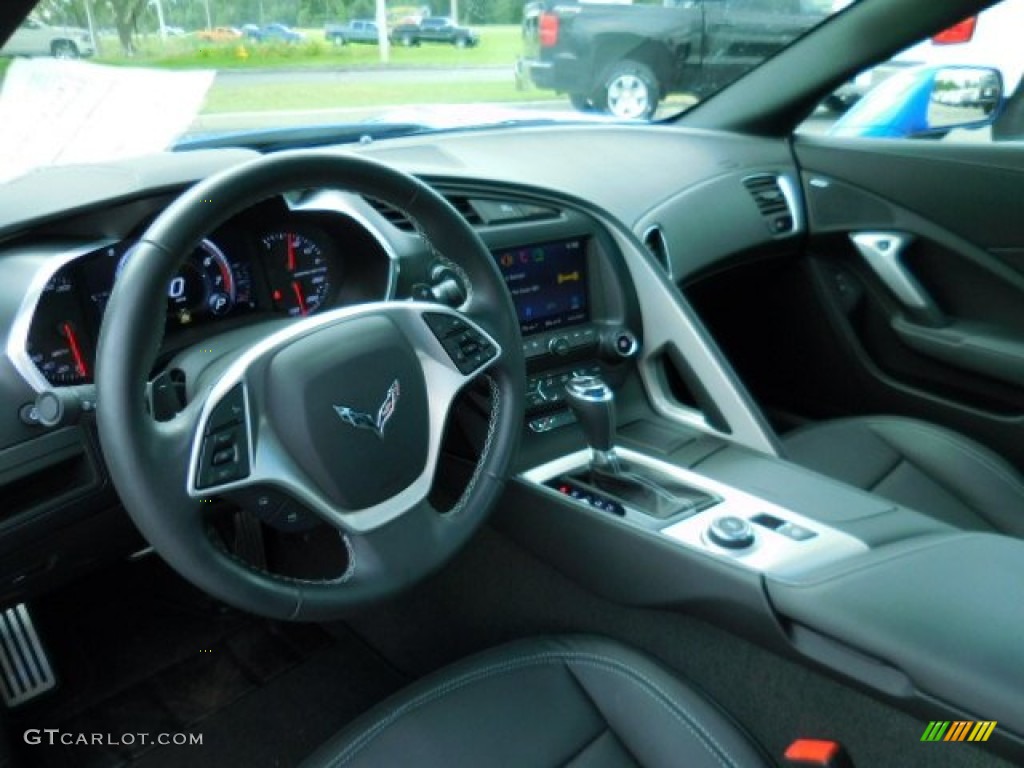2015 Corvette Stingray Coupe - Laguna Blue Tintcoat / Jet Black photo #5