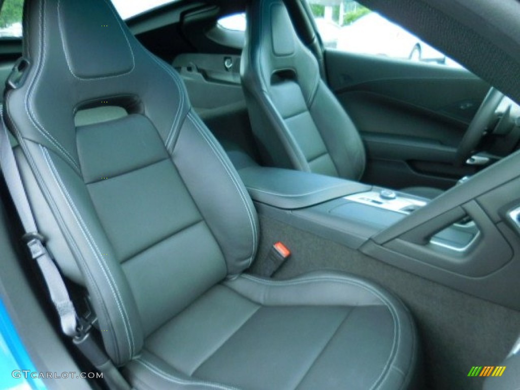 2015 Corvette Stingray Coupe - Laguna Blue Tintcoat / Jet Black photo #12