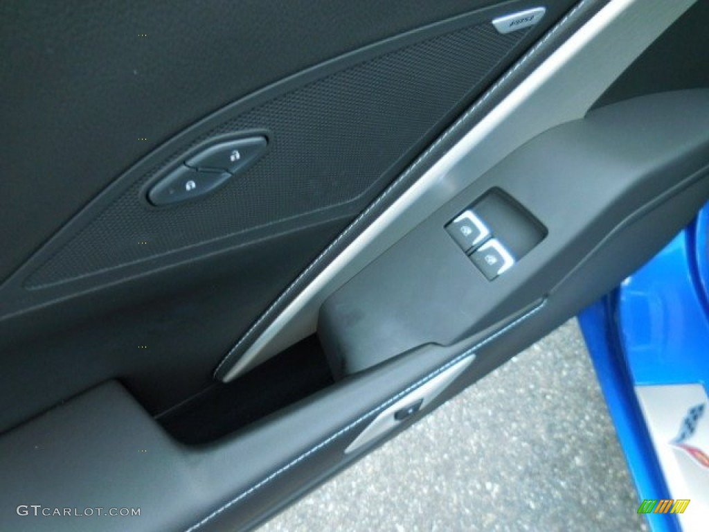 2015 Corvette Stingray Coupe - Laguna Blue Tintcoat / Jet Black photo #17
