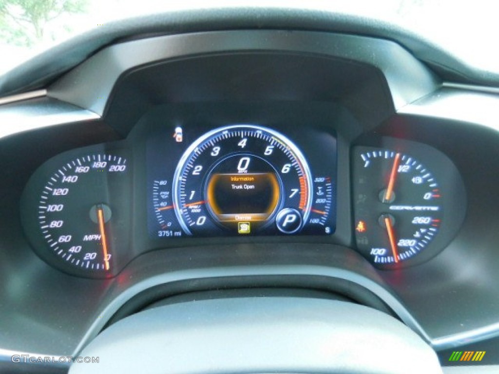 2015 Chevrolet Corvette Stingray Coupe Gauges Photo #107707788