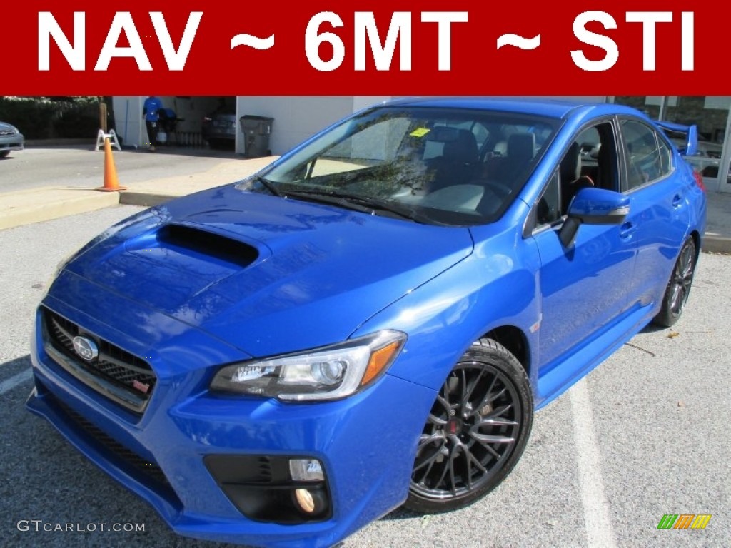 WR Blue Pearl Subaru WRX