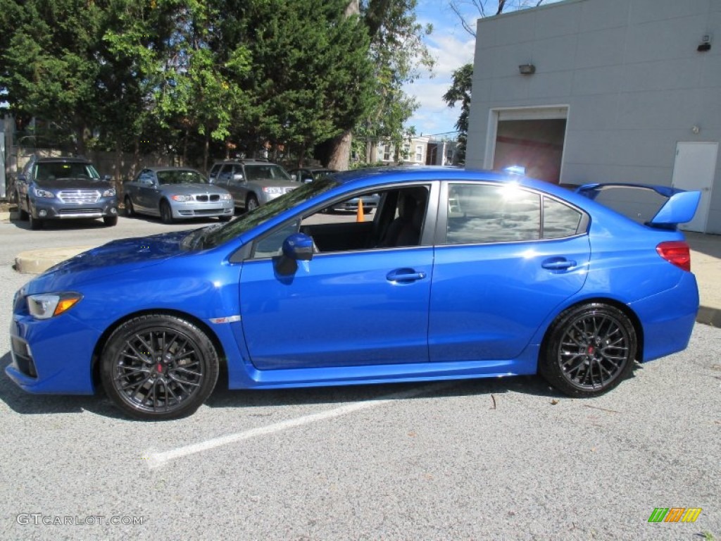 WR Blue Pearl 2015 Subaru WRX STI Exterior Photo #107710899