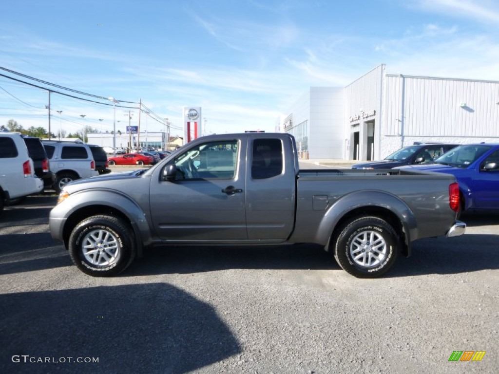 2016 Frontier SV King Cab 4x4 - Gun Metallic / Graphite photo #8