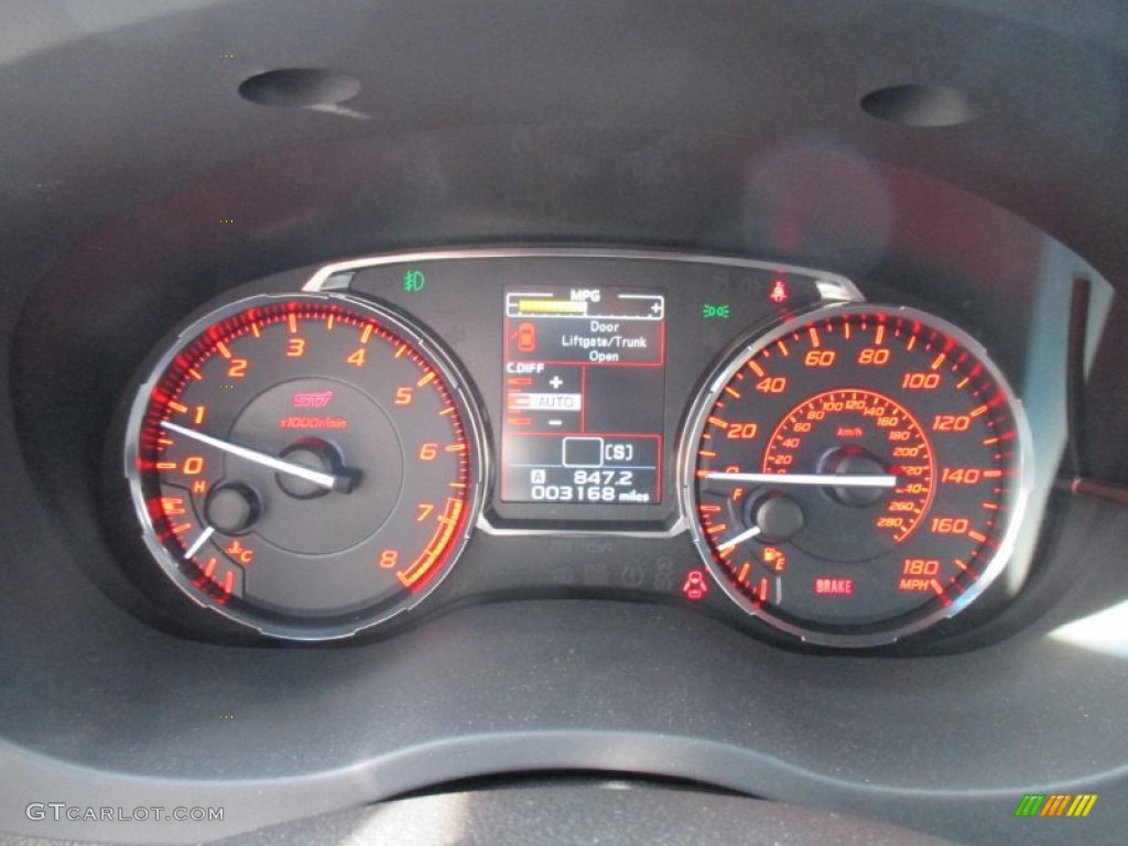 2015 Subaru WRX STI Gauges Photo #107711142