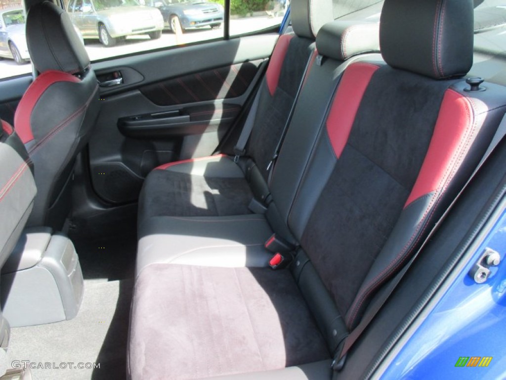 2015 WRX STI - WR Blue Pearl / Carbon Black photo #21