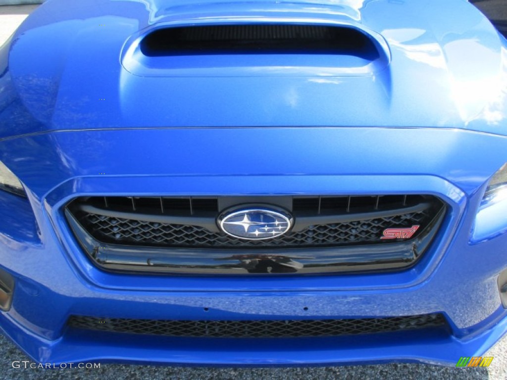 2015 WRX STI - WR Blue Pearl / Carbon Black photo #27